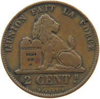 BELGIUM 2 CENTIMES 1870 #c080 0715 - 2 Cents