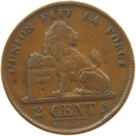 BELGIUM 2 CENTIMES 1870 #c062 0183 - 2 Cent