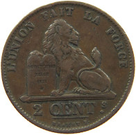 BELGIUM 2 CENTIMES 1870 #c062 0181 - 2 Cents