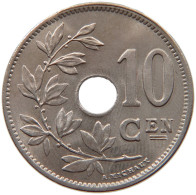 BELGIUM 10 CENTIMES 1924 TOP #c053 0063 - 10 Centimes