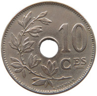 BELGIUM 10 CENTIMES 1923 TOP #c011 0499 - 10 Cents