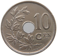BELGIUM 10 CENTIMES 1921 #a046 0609 - 10 Centimes