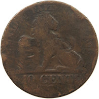 BELGIUM 10 CENTIMES 1833 #c009 0339 - 10 Cent