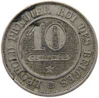 BELGIUM 10 CELTIMES 1861 #s060 0253 - 10 Cent