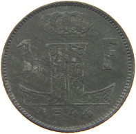 BELGIUM 1 FRANC 1944 #c007 0231 - 1 Franc