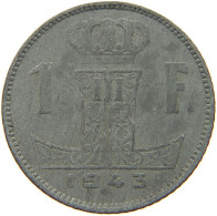 BELGIUM 1 FRANC 1943 #c084 0929 - 1 Franc