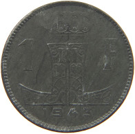 BELGIUM 1 FRANC 1943 #c007 0233 - 1 Franc