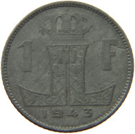 BELGIUM 1 FRANC 1943 #a006 0357 - 1 Frank