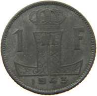 BELGIUM 1 FRANC 1943 #a006 0353 - 1 Franc