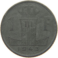 BELGIUM 1 FRANC 1943 #a005 0875 - 1 Frank