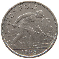 BELGIUM 1 FRANC 1928 #a061 0379 - 1 Franco
