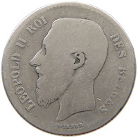 BELGIUM 1 FRANC 1867 #a003 0487 - 1 Franc