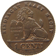 BELGIUM 1 CENTIME 1912 #s052 0405 - 1 Cent