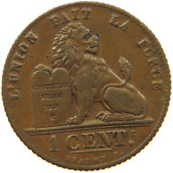 BELGIUM 1 CENTIME 1912 #s021 0189 - 1 Cent