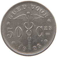 BELGIUM 50 CENTIMES 1923 #a046 0717 - 50 Centimes