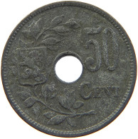 BELGIUM 50 CENTIMES 1918 #s023 0077 - 50 Cents