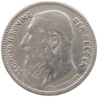 BELGIUM 50 CENTIMES 1909 #a064 0311 - 50 Cents