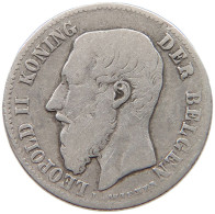 BELGIUM 50 CENTIMES 1886 #s049 0629 - 50 Cents