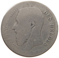 BELGIUM 50 CENTIMES 1866 #a044 0253 - 50 Cent