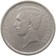 BELGIUM 5 FRANCS 1933 #a030 0335 - 5 Francs & 1 Belga