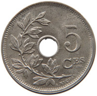 BELGIUM 5 CENTIMES 1926 TOP #c011 0649 - 5 Cent