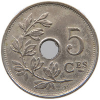 BELGIUM 5 CENTIMES 1928 #a073 0147 - 5 Cents
