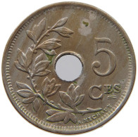 BELGIUM 5 CENTIMES 1925 #c071 0245 - 5 Cent