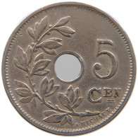 BELGIUM 5 CENTIMES 1922 #a080 0529 - 5 Centimes