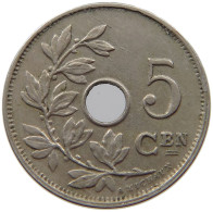 BELGIUM 5 CENTIMES 1914 #s067 1067 - 5 Centimes