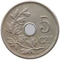 BELGIUM 5 CENTIMES 1906 #s040 0597 - 5 Cent
