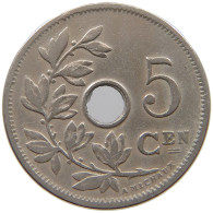 BELGIUM 5 CENTIMES 1906 #a073 0149 - 5 Cents