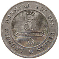 BELGIUM 5 CENTIMES 1863 #c040 0149 - 5 Cent