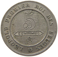 BELGIUM 5 CENTIMES 1863 #c021 0253 - 5 Cents