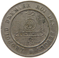 BELGIUM 5 CENTIMES 1861 #c021 0251 - 5 Centimes