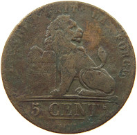 BELGIUM 5 CENTIMES 1847 #a009 0303 - 5 Centimes