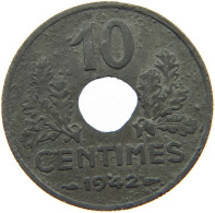 FRANCE 10 CENTIMES 1942 #a006 0311 - 10 Centimes