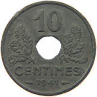 FRANCE 10 CENTIMES 1941 #a006 0309 - 10 Centimes