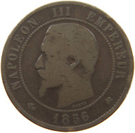 FRANCE 10 CENTIMES 1856 K #a059 0357 - 10 Centimes