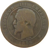 FRANCE 10 CENTIMES 1856 MA #a066 0055 - 10 Centimes