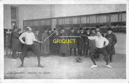 Escrime, Assaut Au Sabre - Fencing
