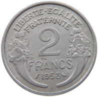 FRANCE 2 FRANCS 1958 TOP #a053 0625 - 2 Francs