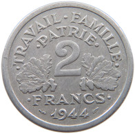 FRANCE 2 FRANCS 1944 #a060 0151 - 2 Francs