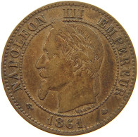 FRANCE 2 CENTIMES 1861 A #a013 0585 - 2 Centimes