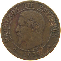 FRANCE 2 CENTIMES 1856 BB #a012 0555 - 2 Centimes