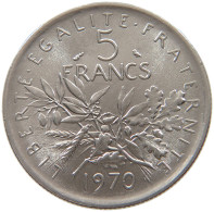 FRANCE 5 FRANCS 1970 TOP #s065 0041 - 5 Francs