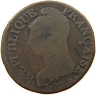 FRANCE 5 CENTIMES W #a009 0043 - 5 Centimes