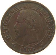 FRANCE 5 CENTIMES 1855 W #c061 0097 - 5 Centimes