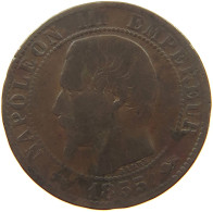 FRANCE 5 CENTIMES 1855 D #a059 0223 - 5 Centimes