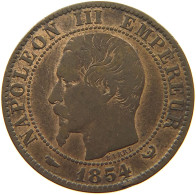 FRANCE 5 CENTIMES 1854 W #a010 0393 - 5 Centimes