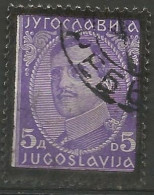 YOUGOSLAVIE N° 272 OBLITERE - Used Stamps